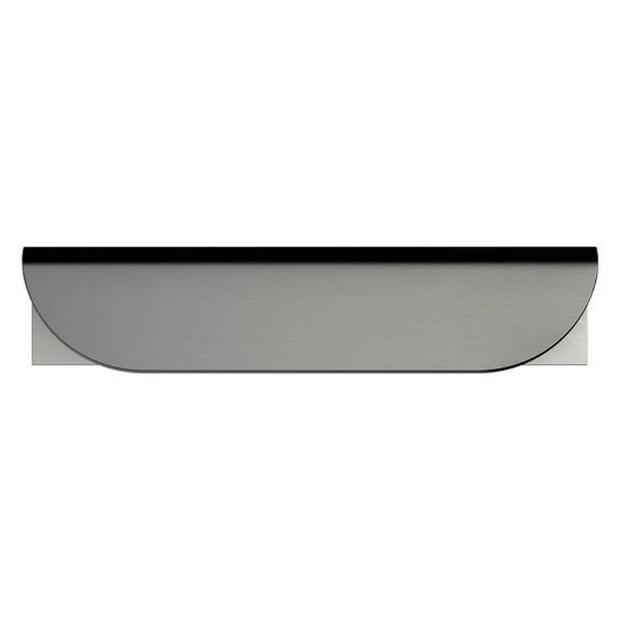 Öppen Edge-Pull 75mm Cabinet Handle (Brushed), Shadow