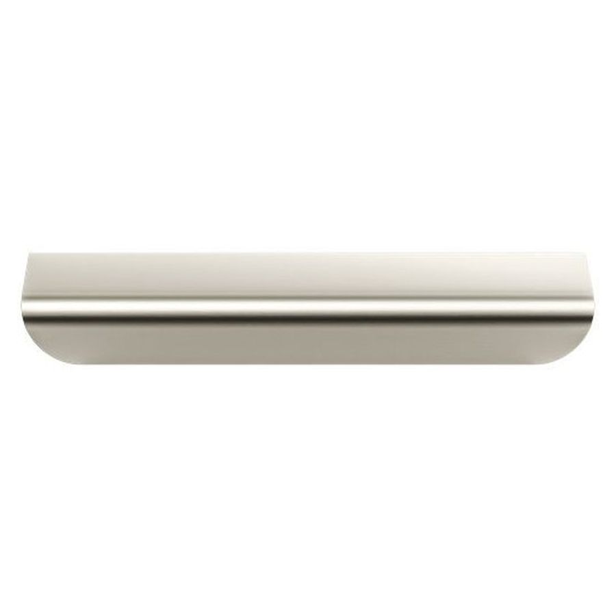 Öppen Edge-Pull 150mm Cabinet Handle (Brushed), Brushed Nickel