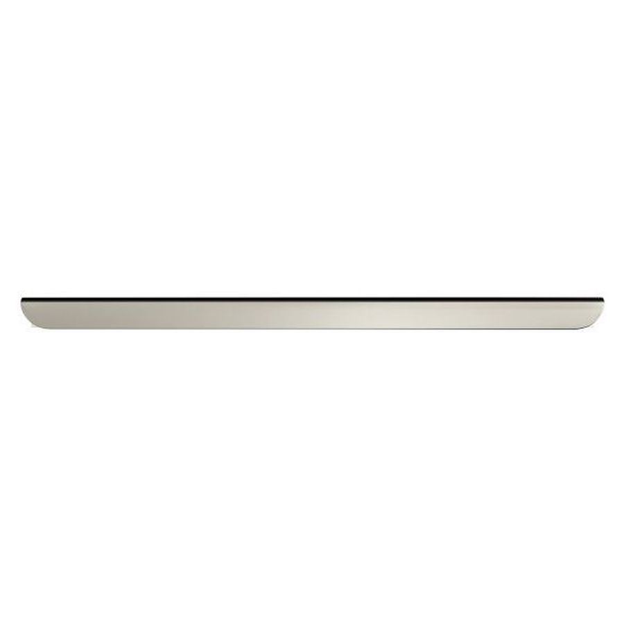 Öppen Edge-Pull 300mm Cabinet Handle (Brushed), Brushed Nickel