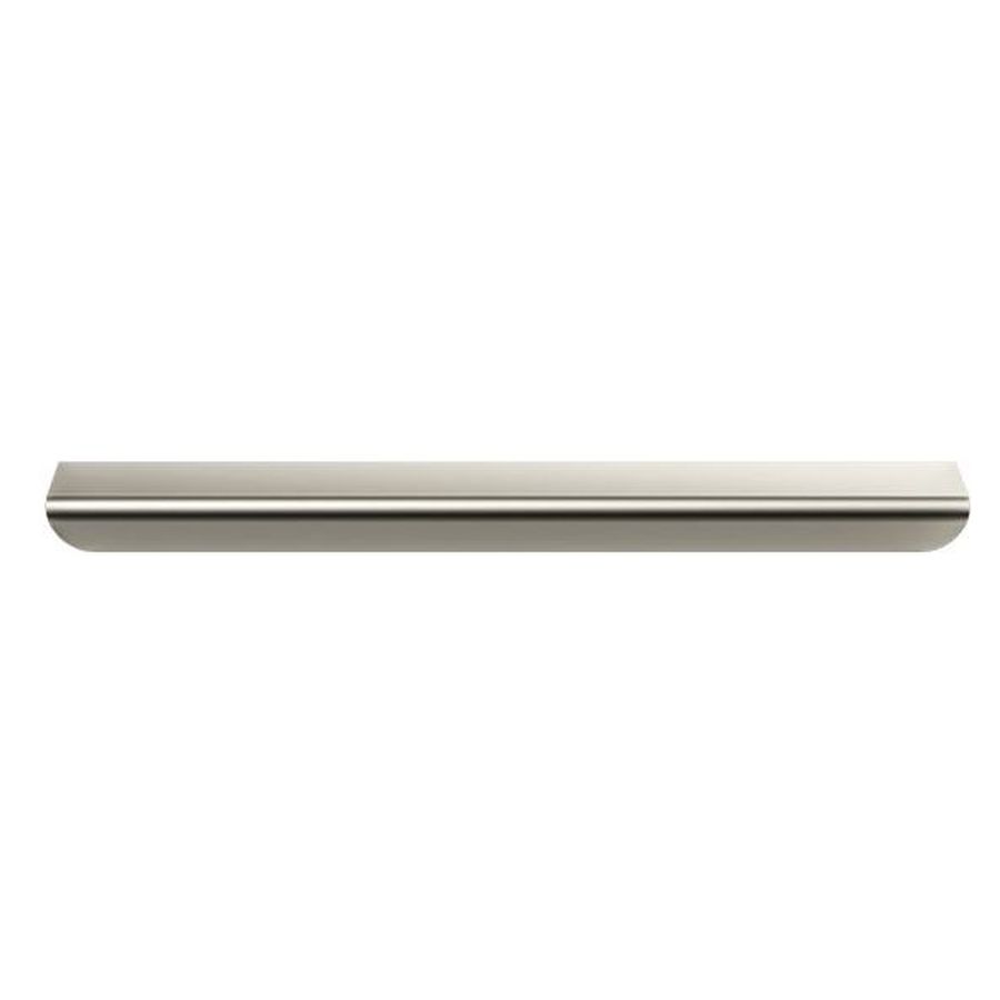 Öppen Edge-Pull 300mm Cabinet Handle (Brushed), Brushed Nickel