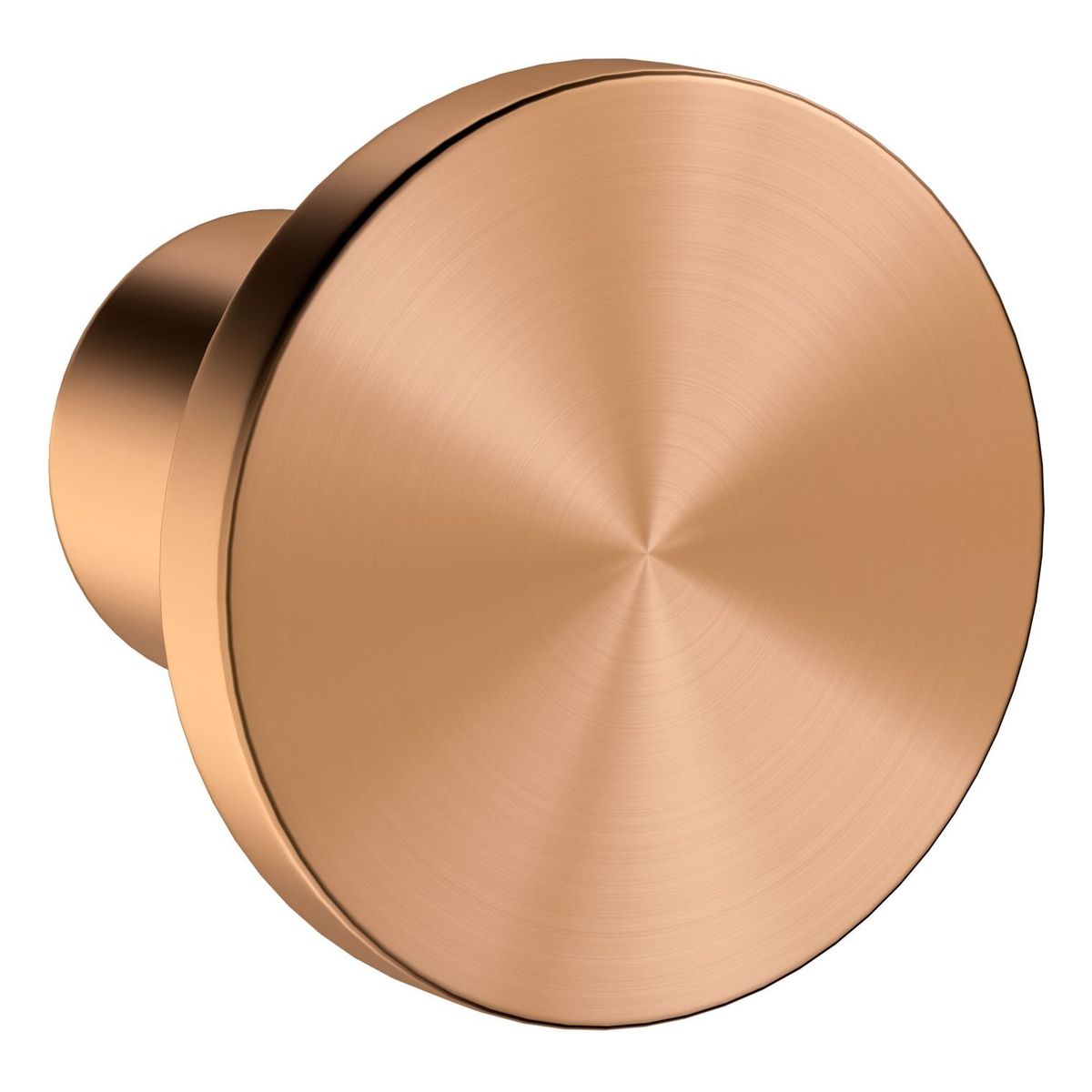Öppen Knob Cabinet Handle (Brushed), Lustre Bronze