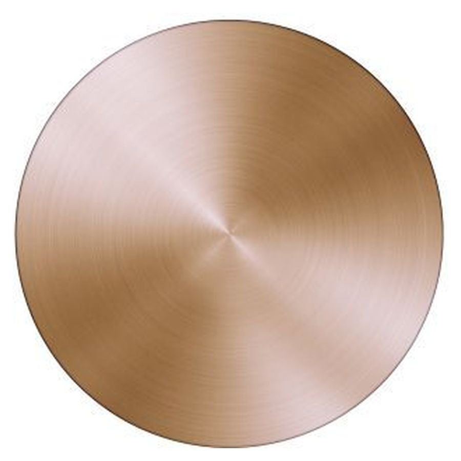 Öppen Knob Cabinet Handle (Brushed), Lustre Bronze