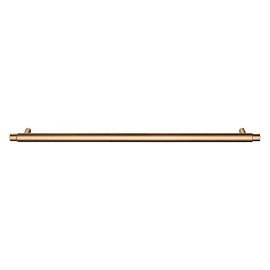 Öppen Round Pull 328mm Cabinet Handle (Brushed), Lustre Bronze