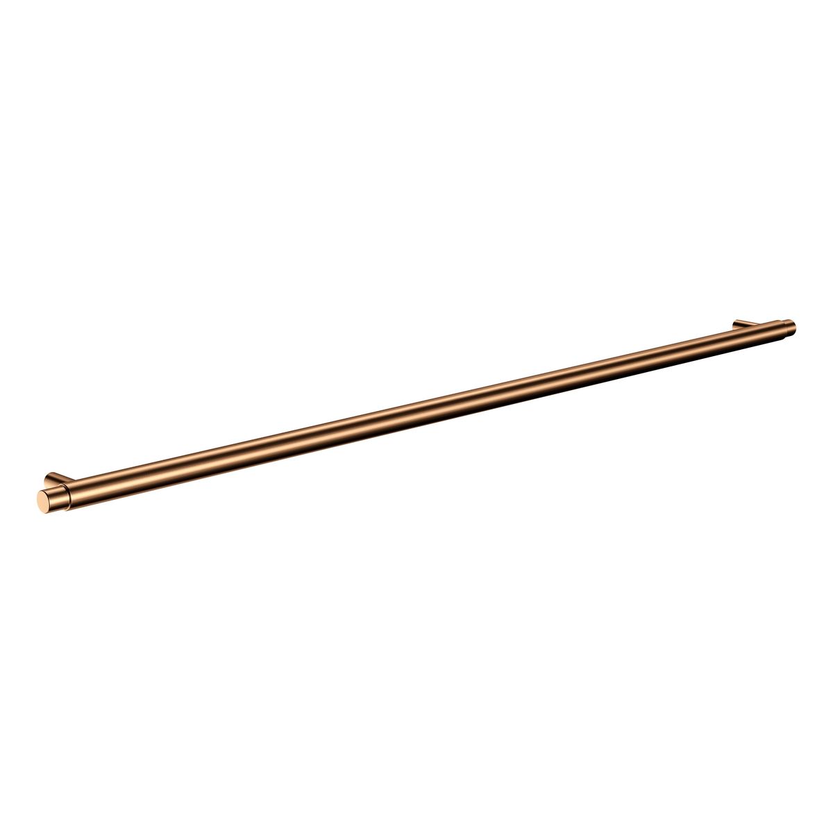 Öppen Round Pull 520mm Cabinet Handle (Brushed), Lustre Bronze