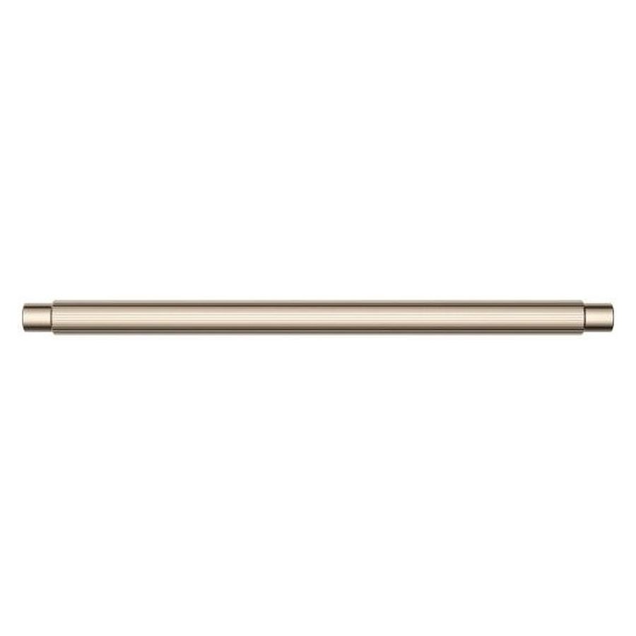 Öppen Round Pull 200mm Cabinet Handle (Linear Knurled), Champagne