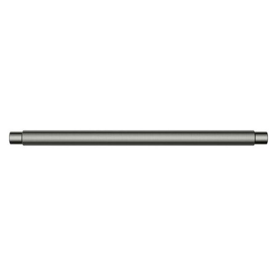 Öppen Round Pull 200mm Cabinet Handle (Linear Knurled), Shadow