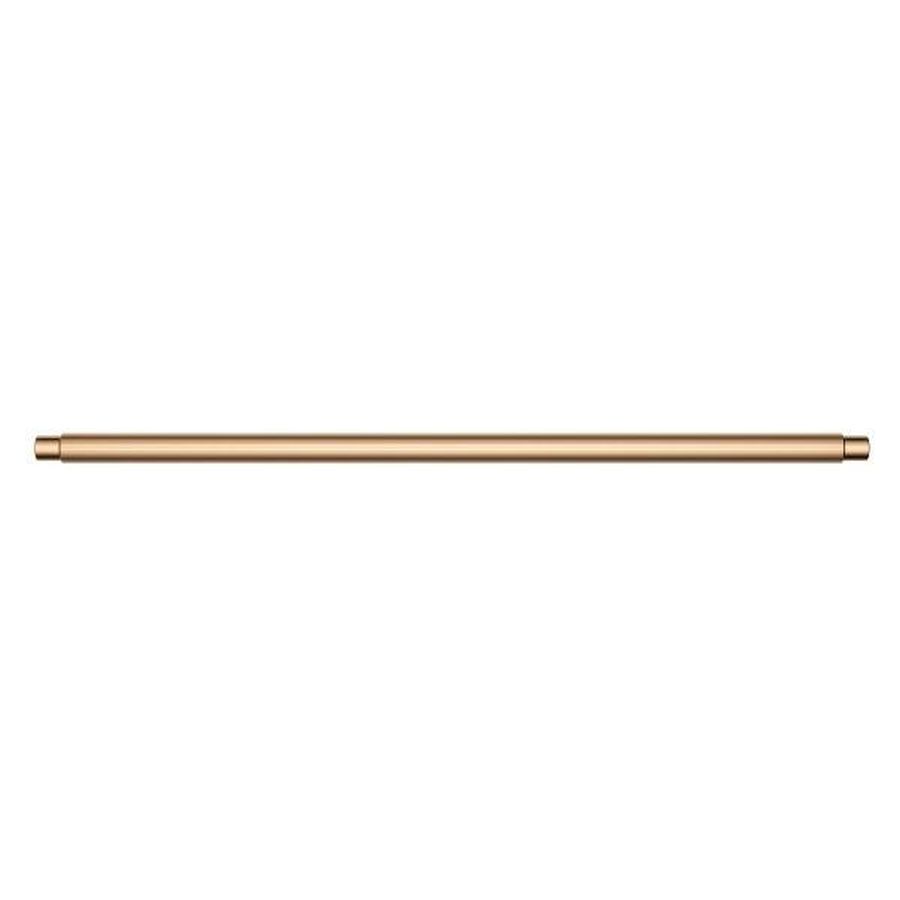 Öppen Round Pull 328mm Cabinet Handle (Linear Knurled), Lustre Bronze