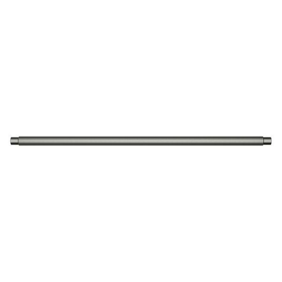 Öppen Round Pull 328mm Cabinet Handle (Linear Knurled), Shadow