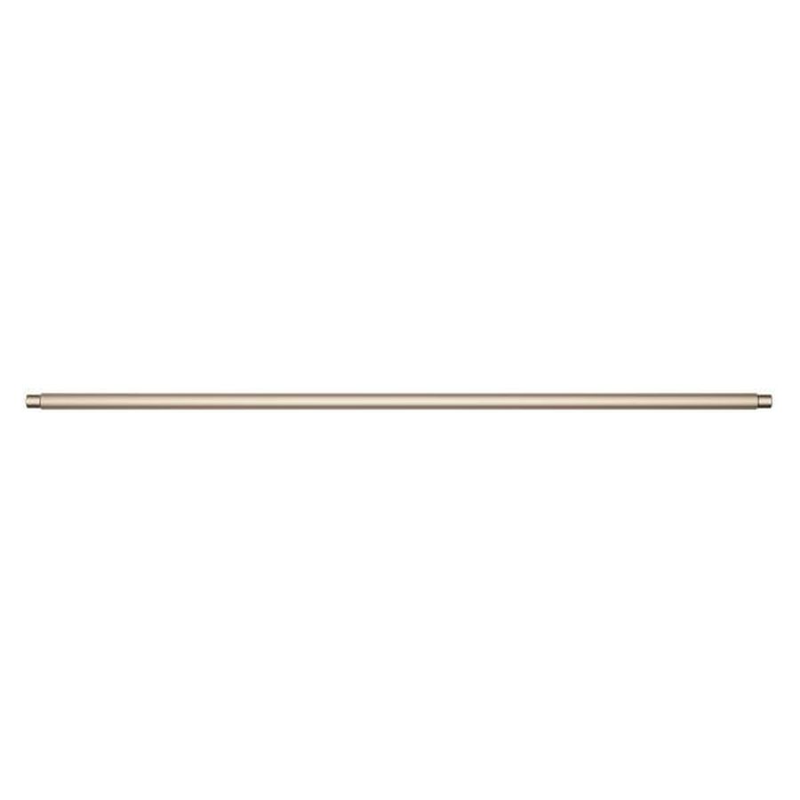 Öppen Round Pull 520mm Cabinet Handle (Linear Knurled), Champagne