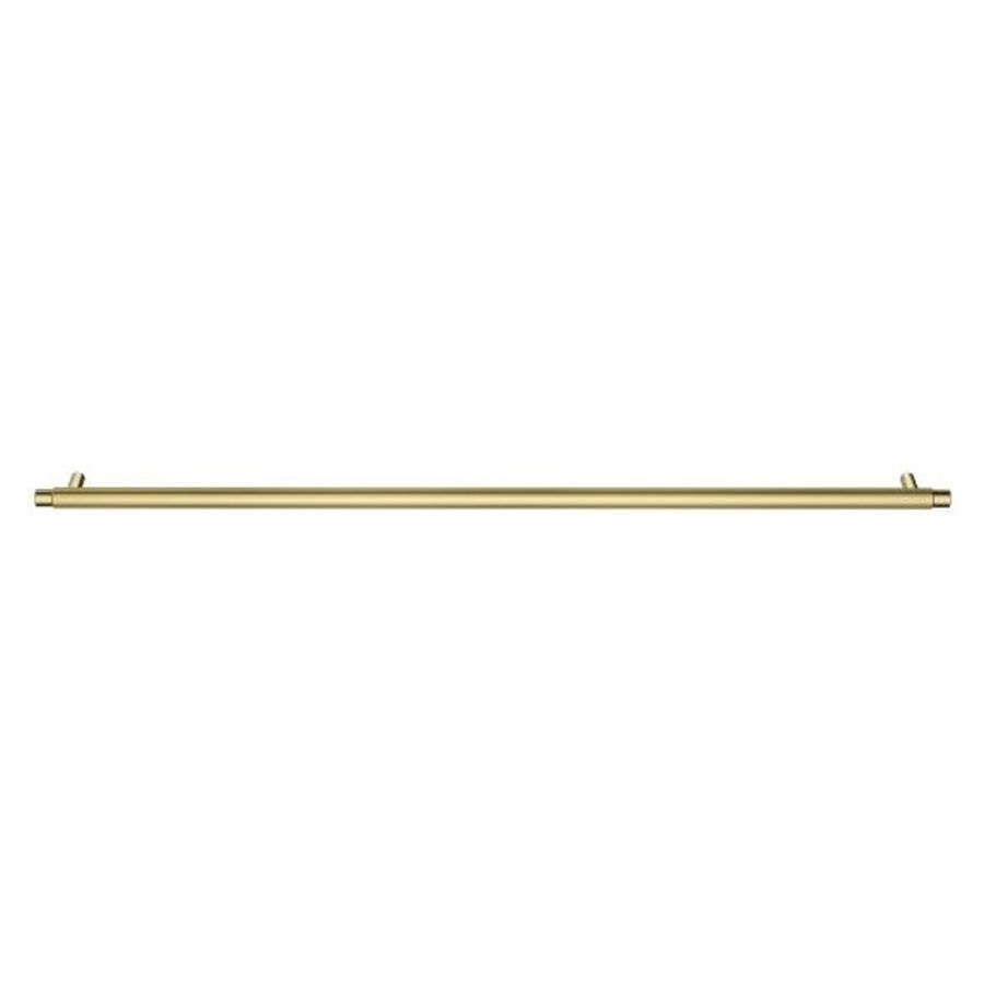 Öppen Round Pull 520mm Cabinet Handle (Linear Knurled), Tiger Bronze