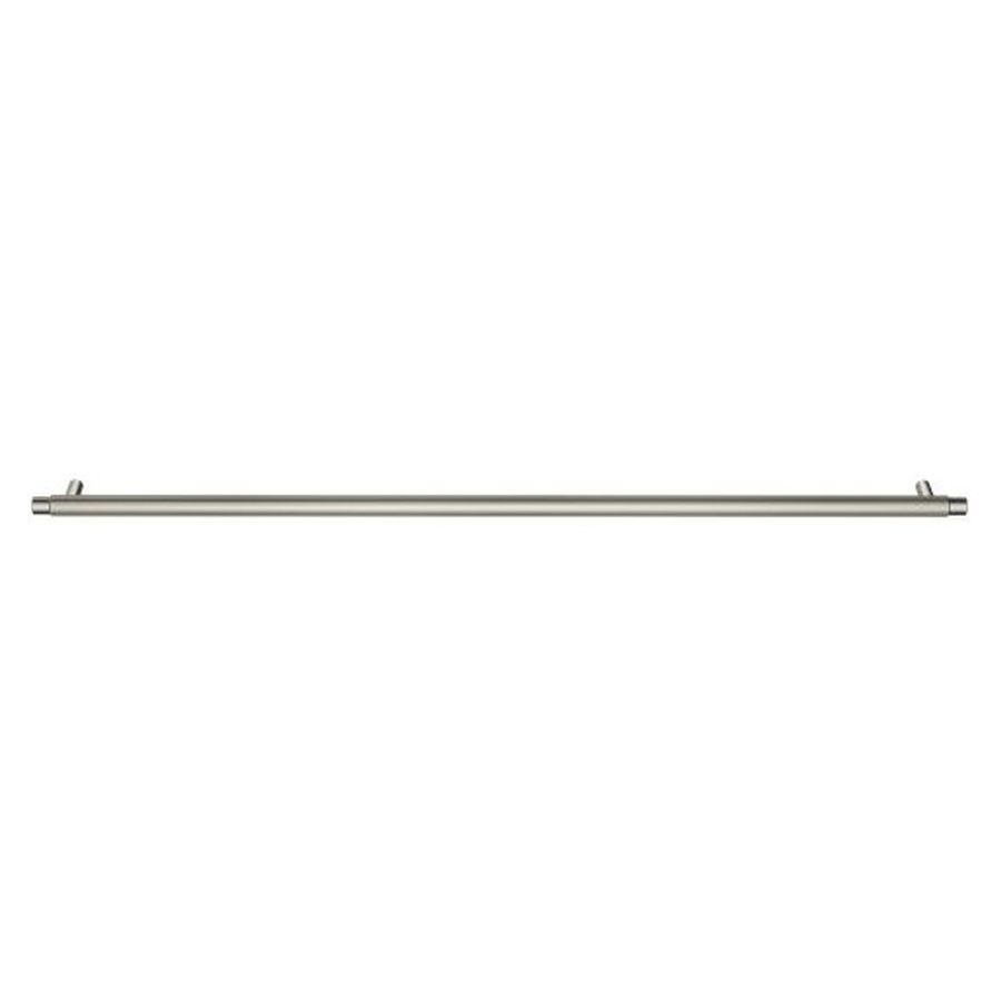 Öppen Round Pull 520mm Cabinet Handle (Linear Knurled), Brushed Nickel