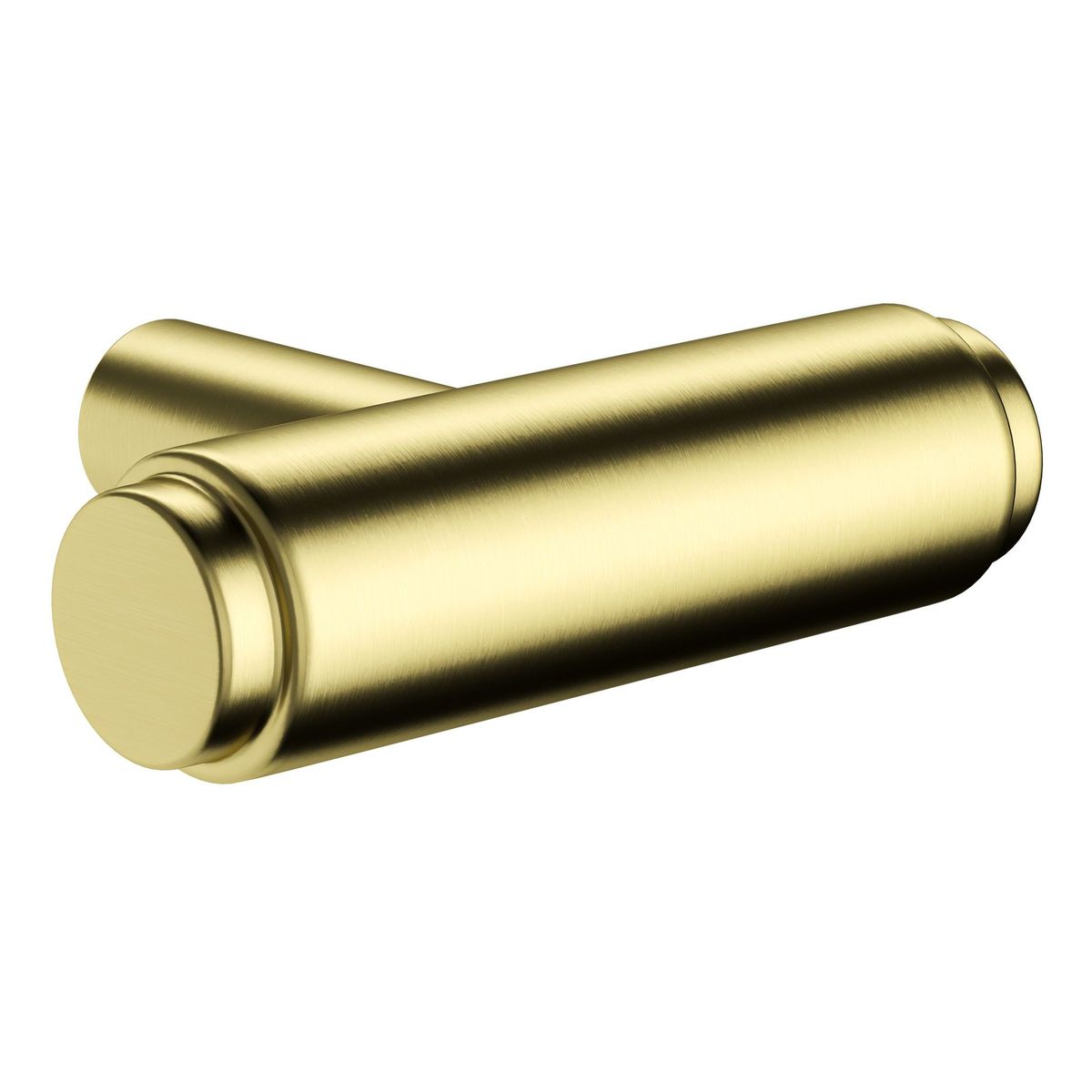 Öppen T-Pull Cabinet Handle (Brushed-Linear), Tiger Bronze