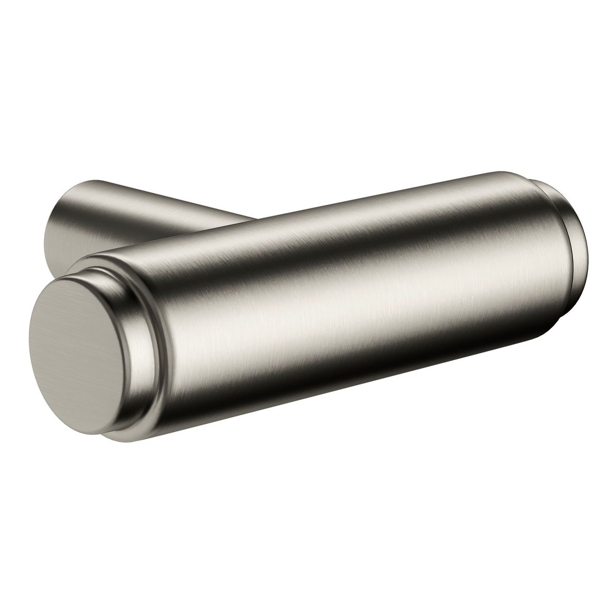 Öppen T-Pull Cabinet Handle (Brushed-Linear), Brushed Nickel