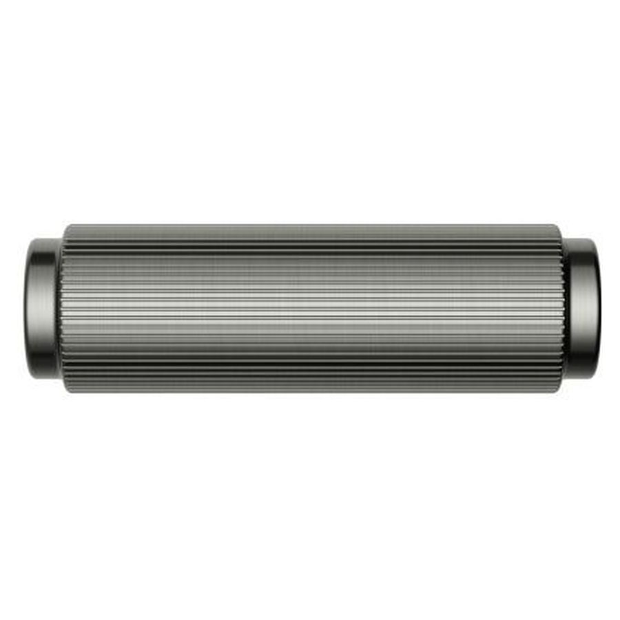 Öppen T-Pull Cabinet Handle (Linear Knurled), Shadow