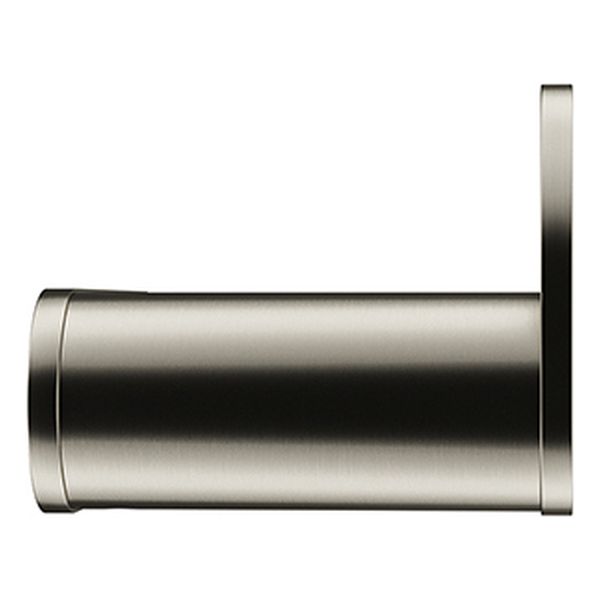 Curvae Double Robe Hook - Brushed Nickel