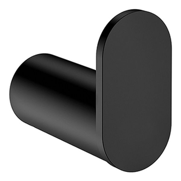 Curvae Single Robe Hook - Matte Black