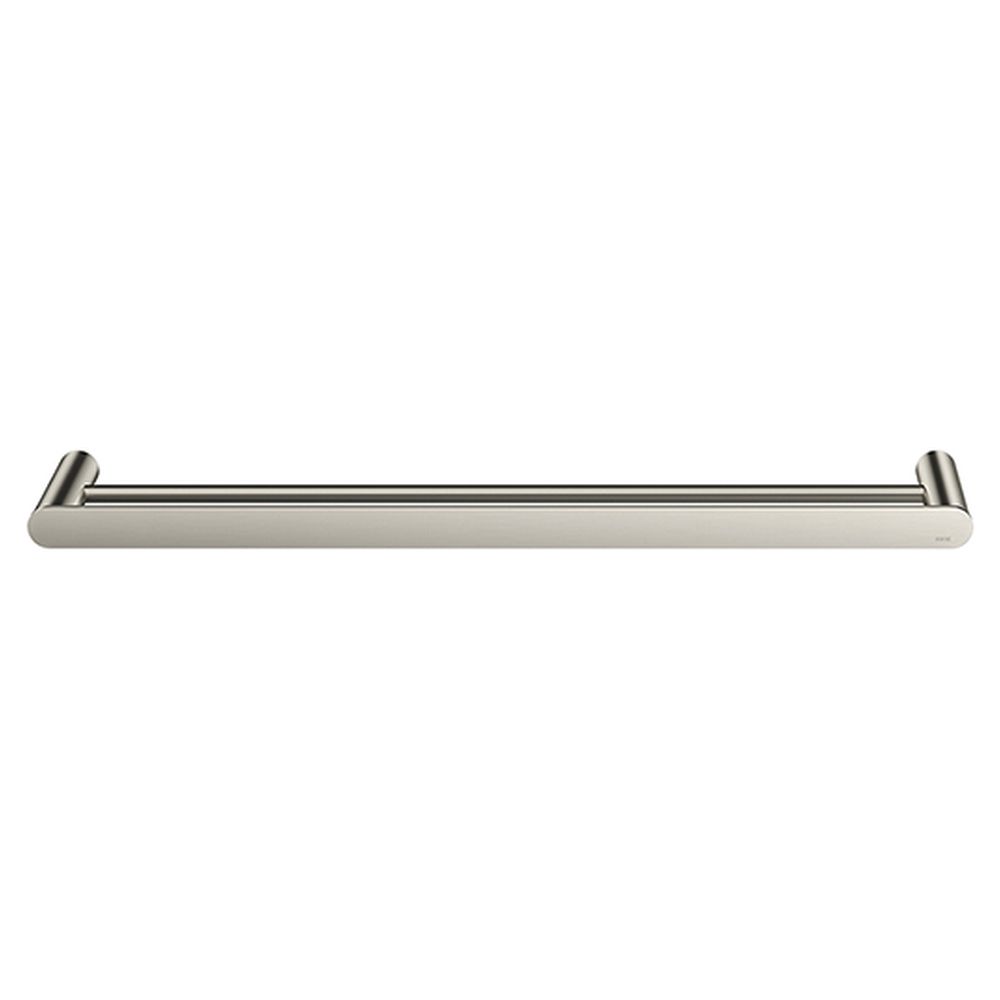 Curvae Double Towel Rail 600mm - Brushed Nickel