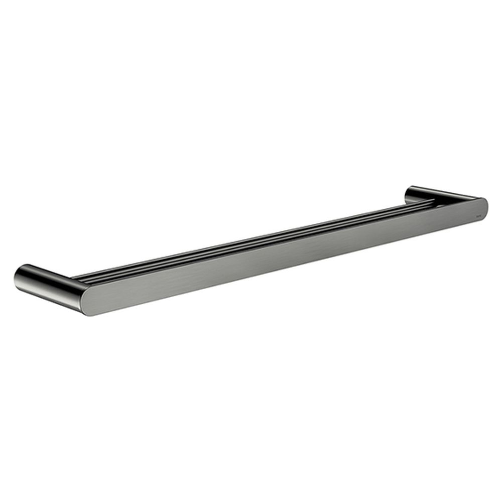 Curvae Double Towel Rail 600mm - Shadow