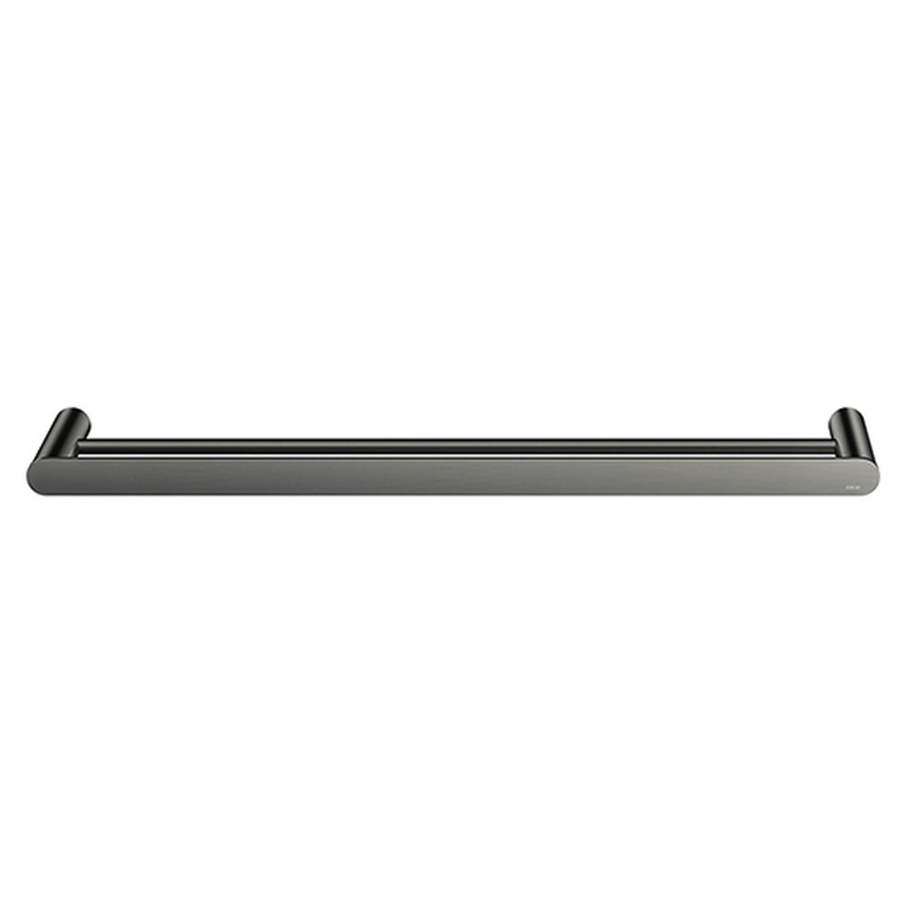 Curvae Double Towel Rail 600mm - Shadow