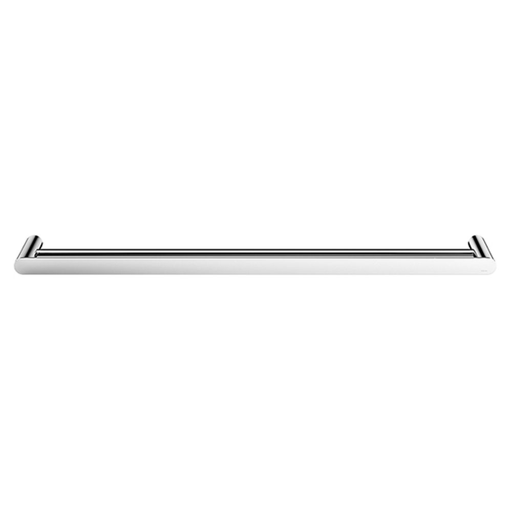 Curvae Double Towel Rail 800mm - Polished Chrome