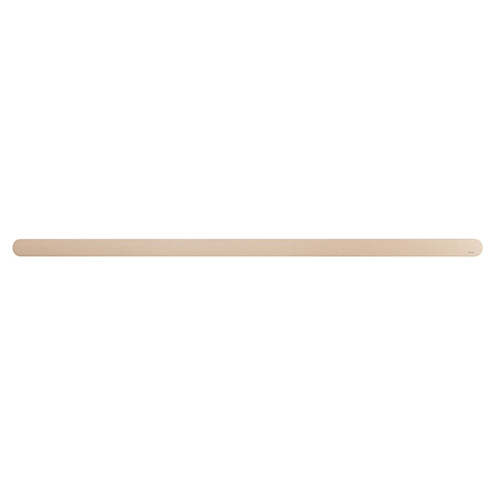 Curvae Double Towel Rail 800mm - Champagne