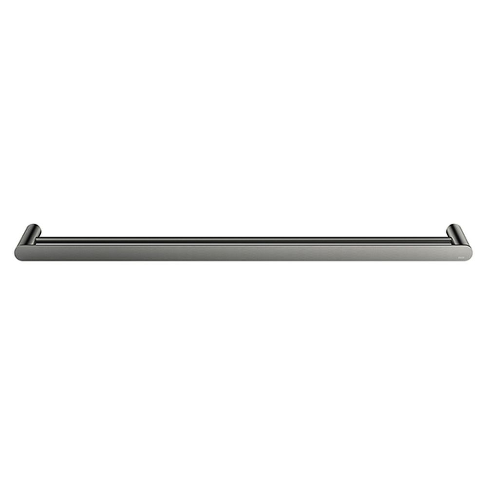 Curvae Double Towel Rail 800mm - Shadow