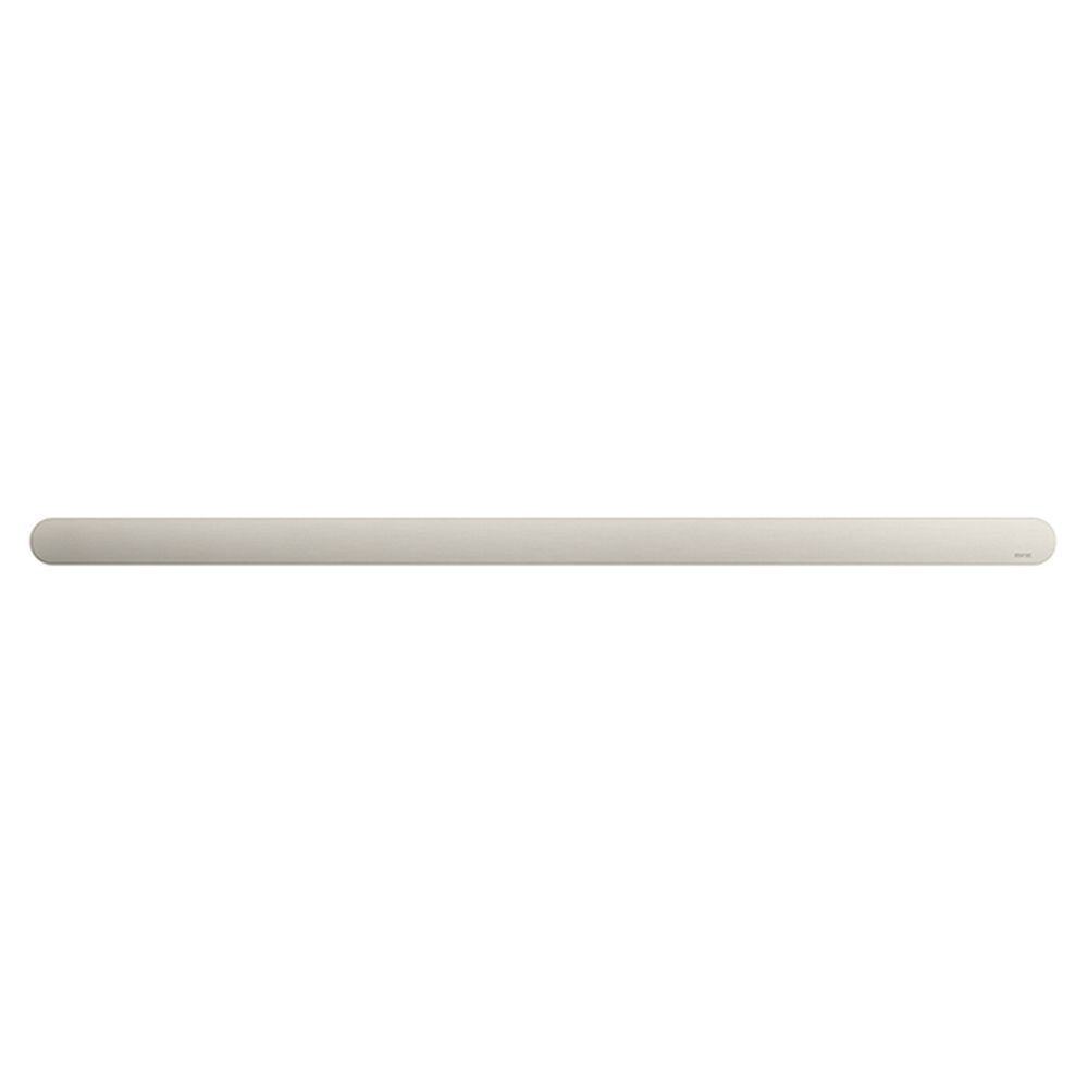 Curvae Single Towel Rail 600mm - Brushed Nickel