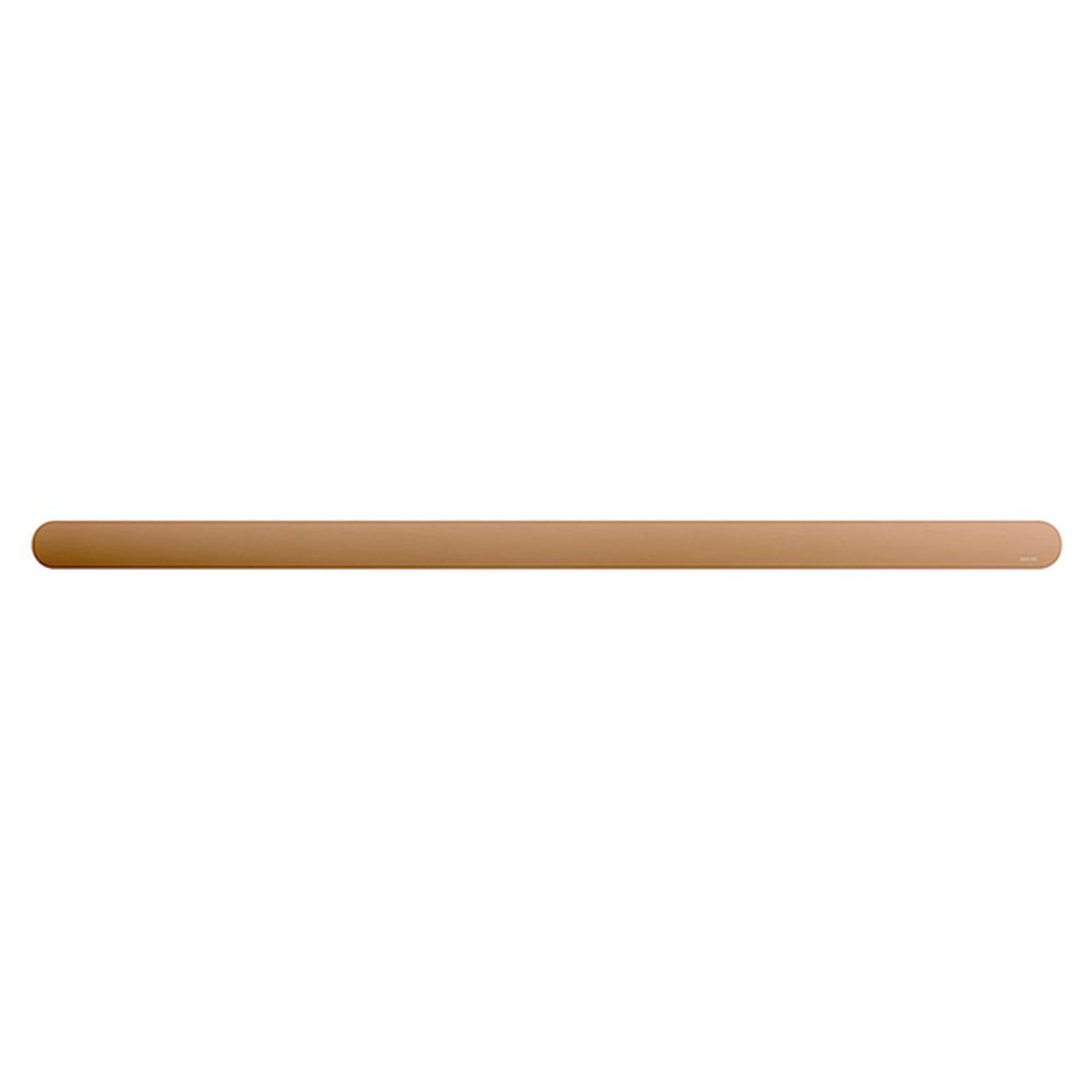 Curvae Single Towel Rail 600mm - Lustre Bronze