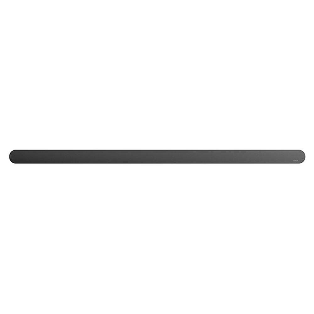 Curvae Single Towel Rail 600mm - Matte Black
