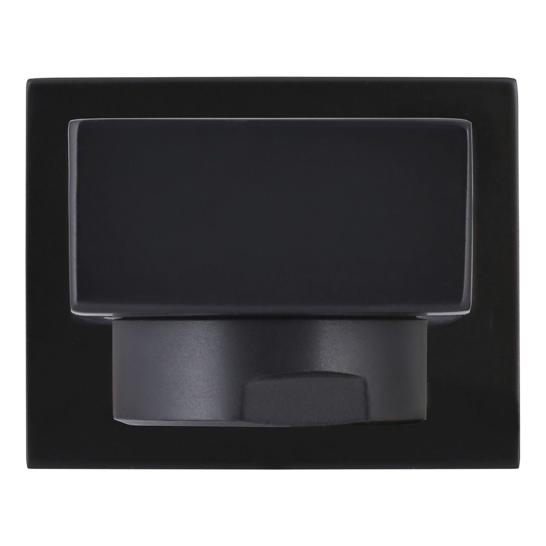Square Wall Spout Matte Black