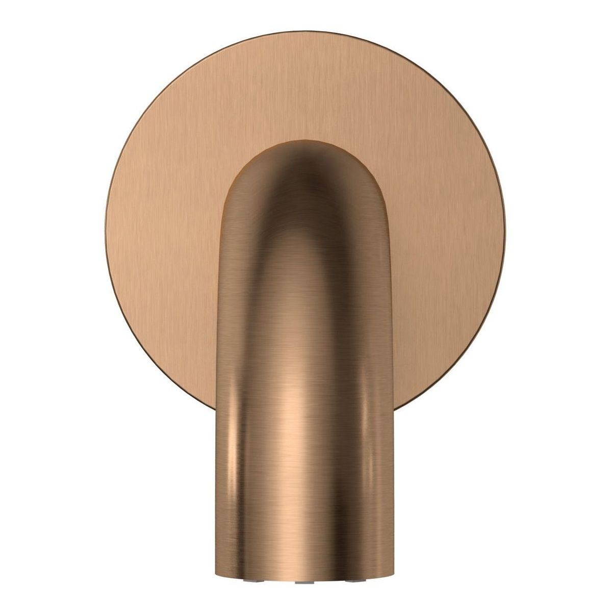 Meir Universal Round Curved Spout 170Mm, Lustre Bronze