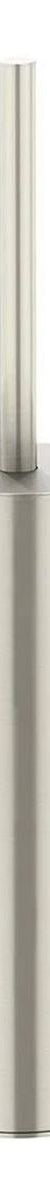 Round Toilet Brush & Holder , Brushed Nickel