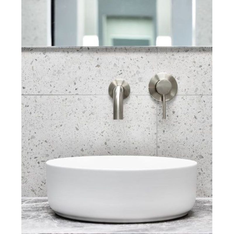 Round Wall Mixer Trim Kit (In-Wall Body Not Included) - PVD Brushed Nickel