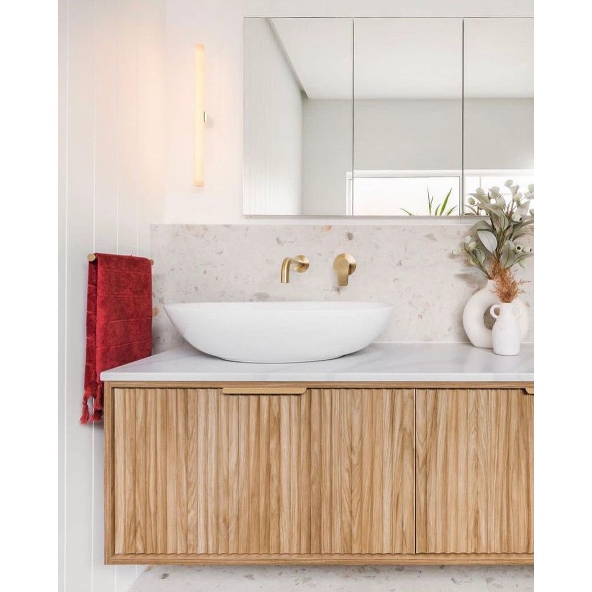 Round Wall Mixer Paddle Handle Trim Kit (In-Wall Body Not Included) - PVD Tiger Bronze