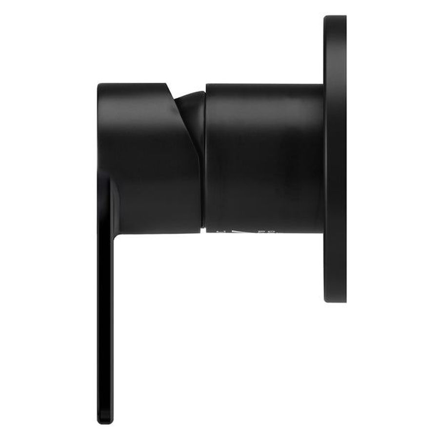 Round Wall Mixer Paddle Handle Trim Kit (In-Wall Body Not Included) - Matte Black