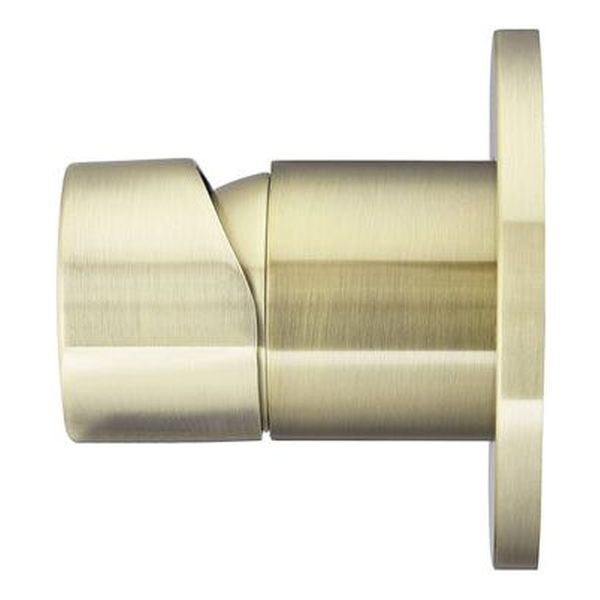 Round Wall Mixer Pinless Handle Trim Kit (In-Wall Body Not Included) - PVD Tiger Bronze
