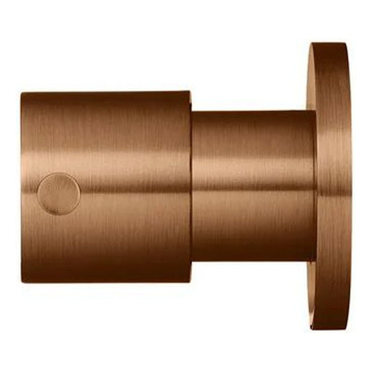 Round Quarter Turn Wall Top Assemblies , Lustre Bronze