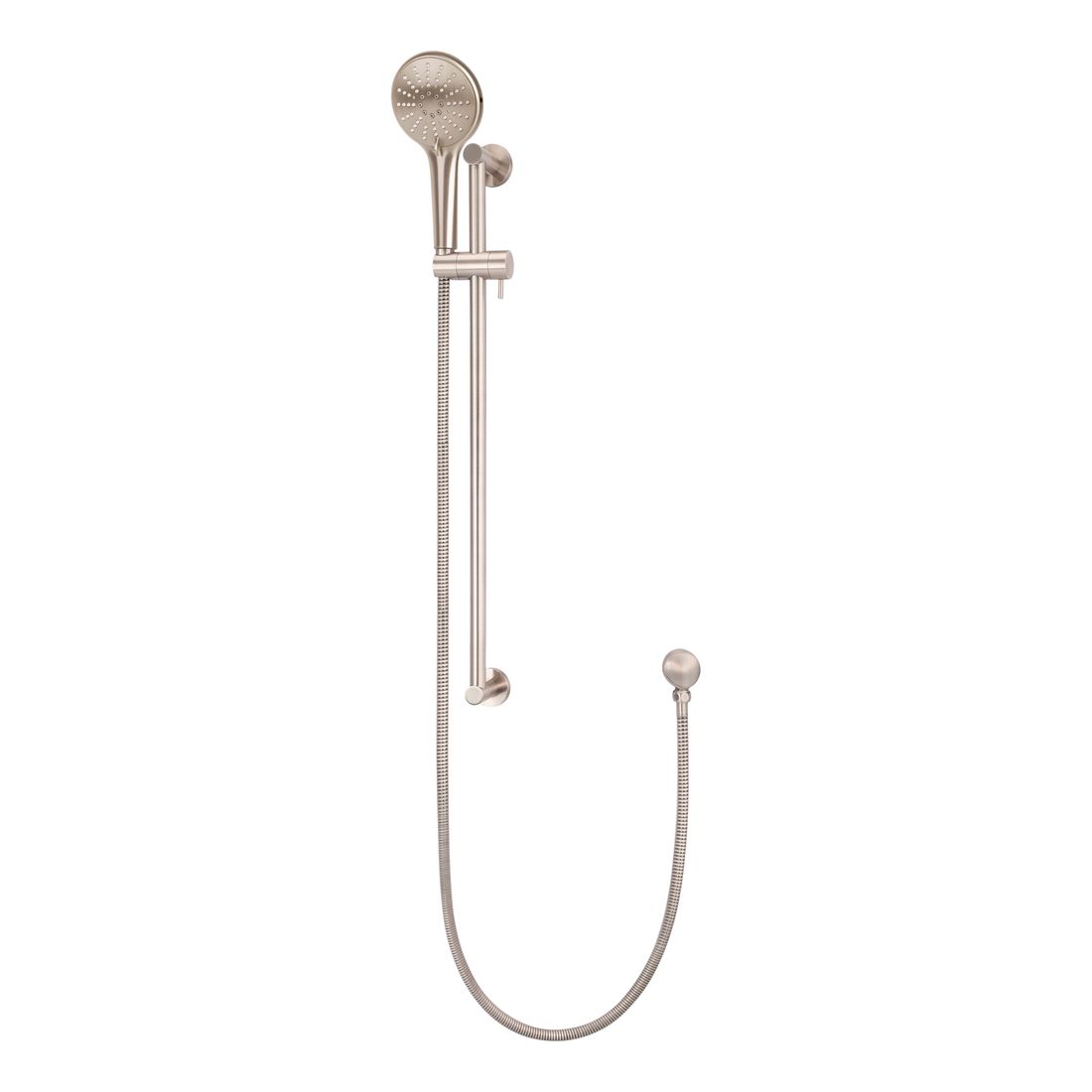 Round Hand Shower on Rail Column MZ0402-CH Champagne