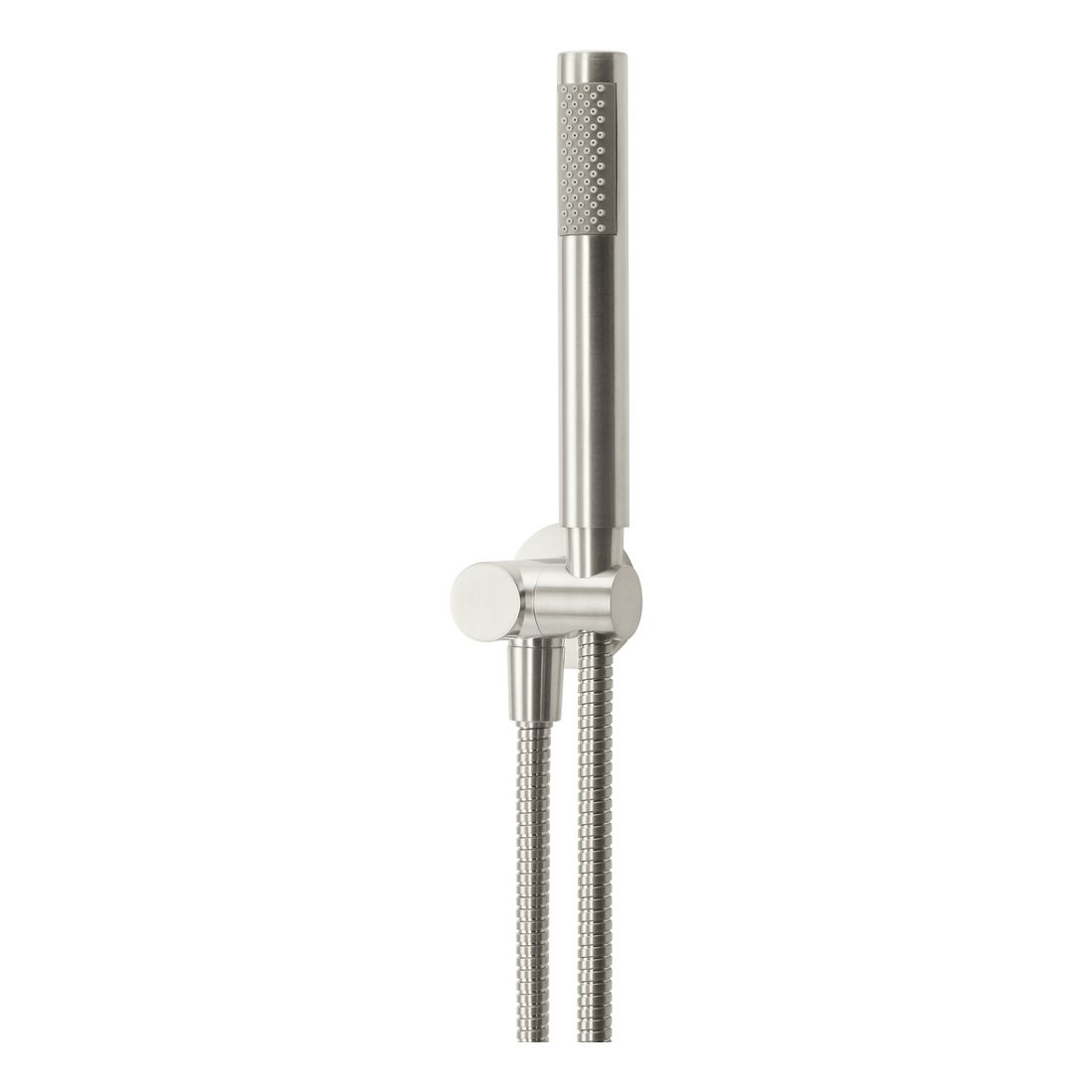 Round Hand Shower on Swivel Bracket MZ06-R-PVDBN Brushed Nickel