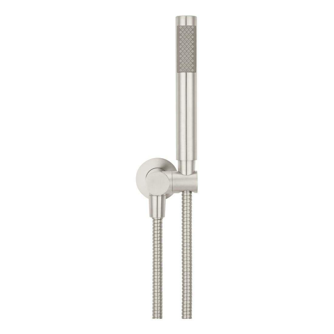 Round Hand Shower on Swivel Bracket MZ06-R-PVDBN Brushed Nickel