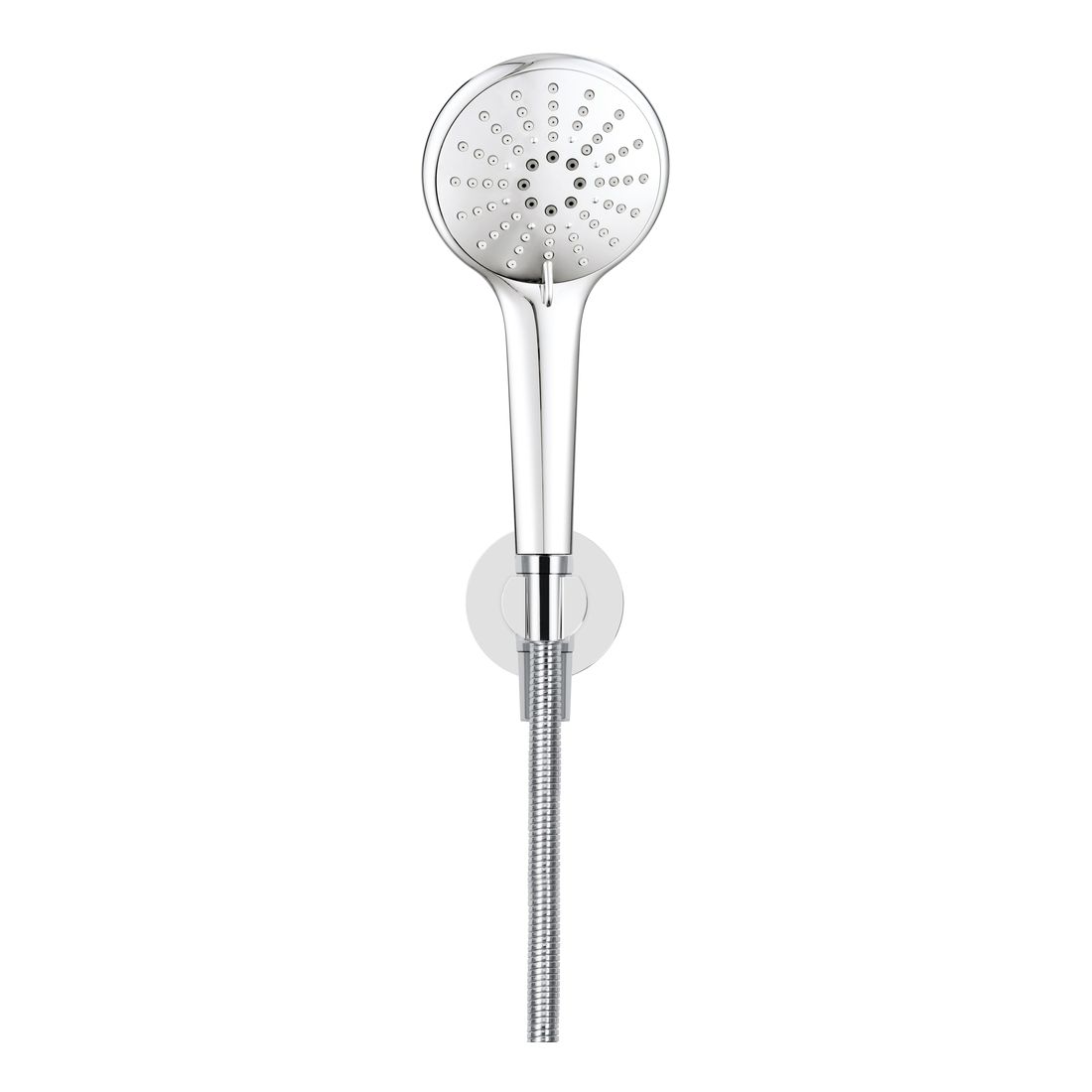 Round Hand Shower on Fixed Bracket MZ08-C Chrome