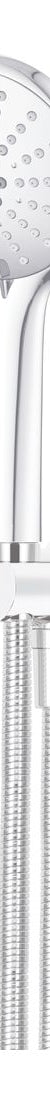 Round Hand Shower on Fixed Bracket MZ08-C Chrome