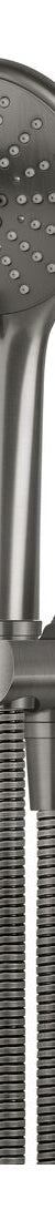 Round Hand Shower on Fixed Bracket MZ08-PVDGM Shadow