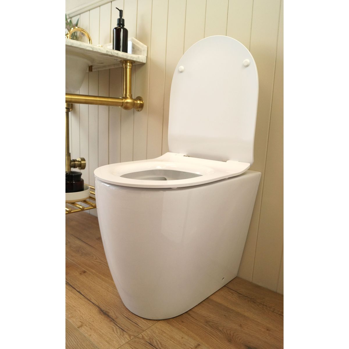 Narva Rimless Floor Pan With Thin Seat & Pan Bend