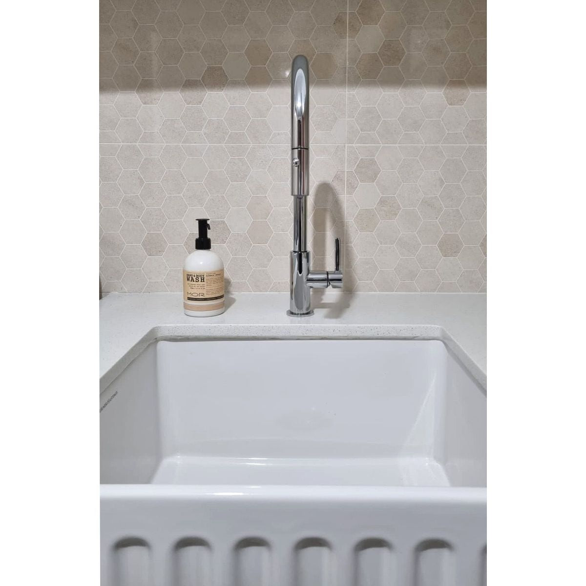 Naples Pull Out Sink Mixer - Chrome