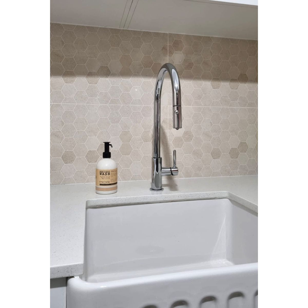 Naples Pull Out Sink Mixer - Chrome