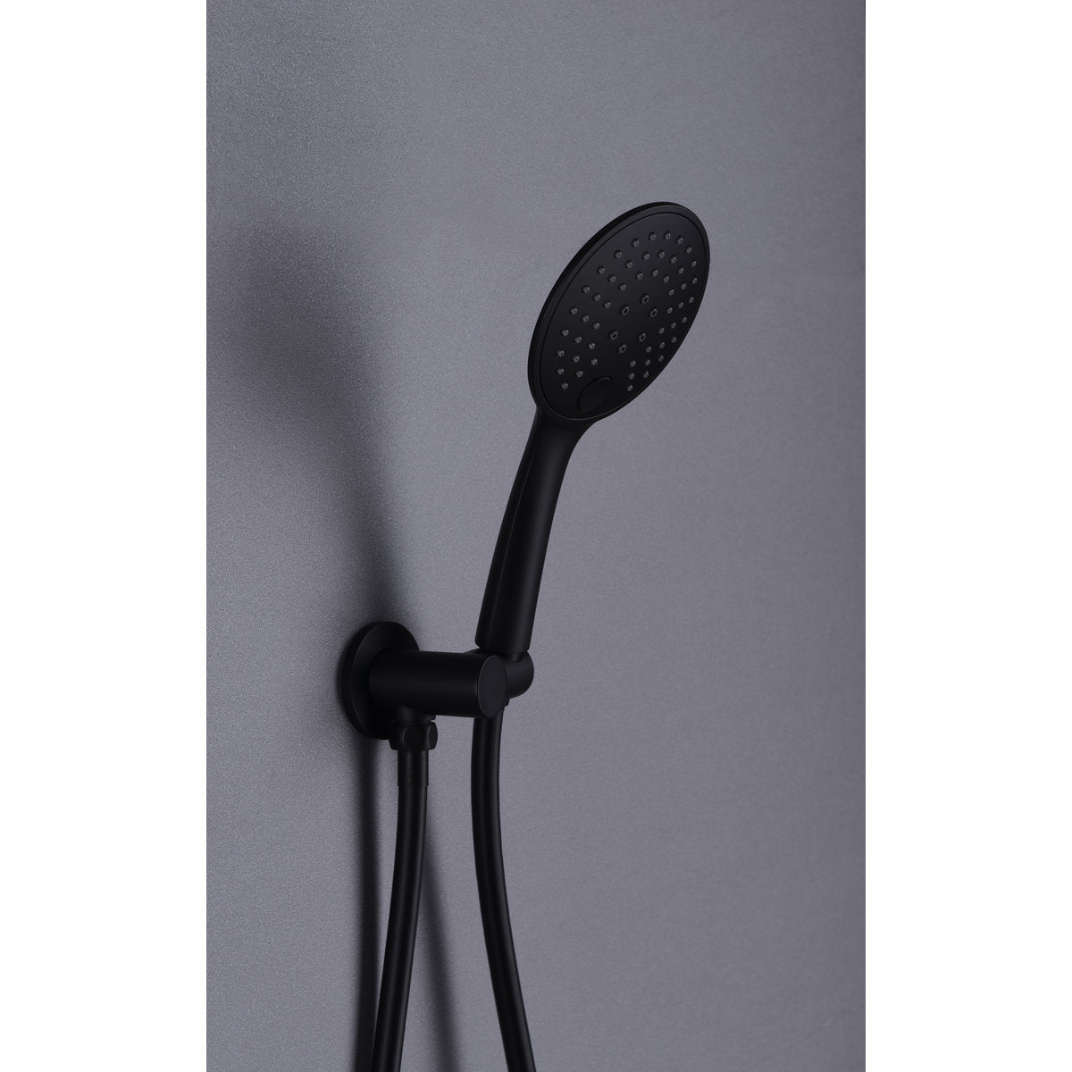 Mecca Hand Hold Shower With Air Shower - Matte Black