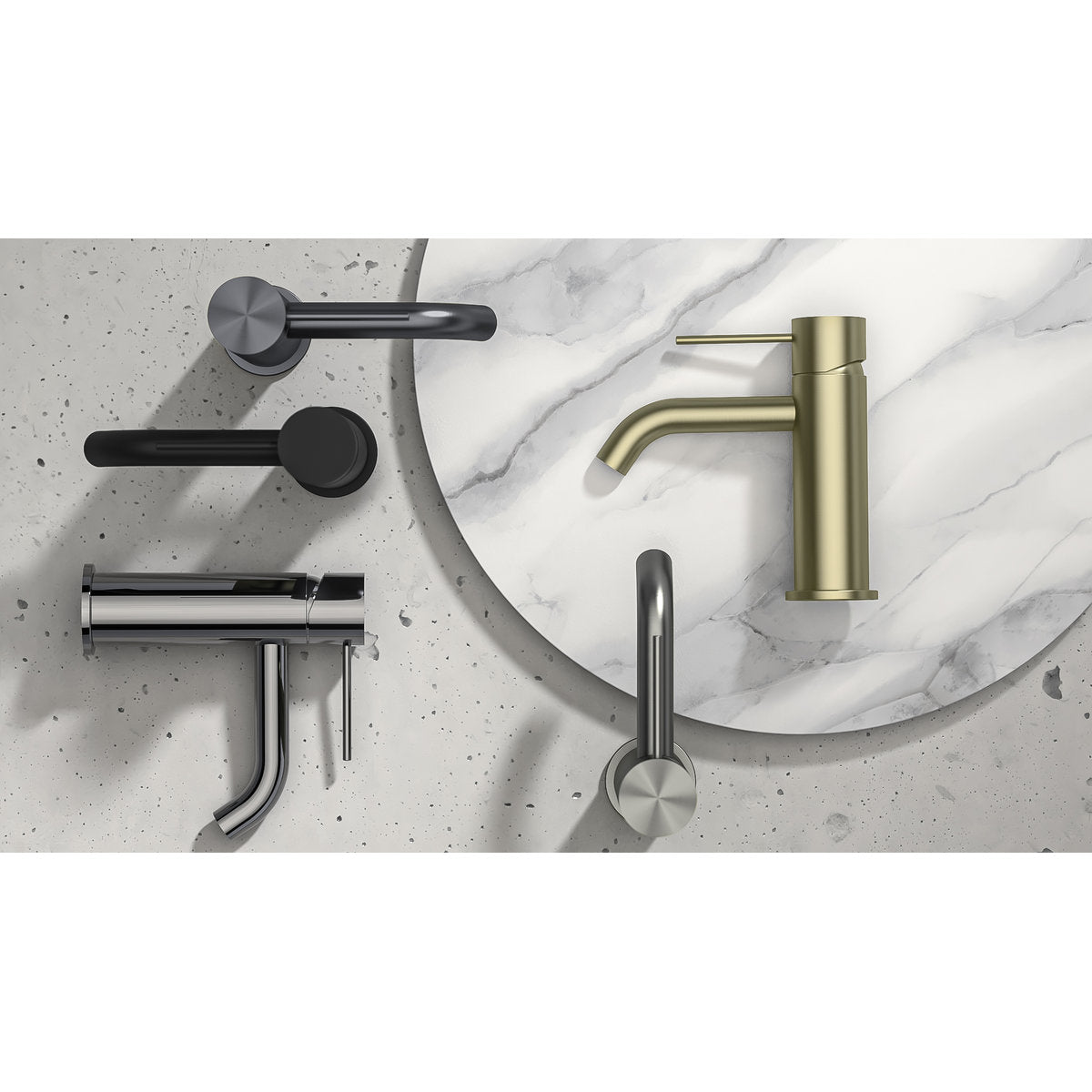 Mecca Basin Mixer - Brushed Nickel