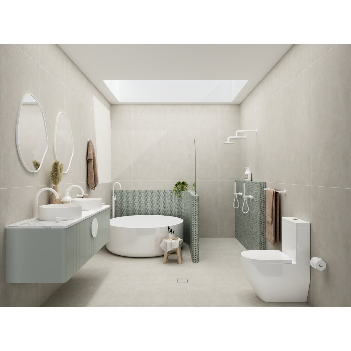 Mecca Toilet Roll Holder - Matte White