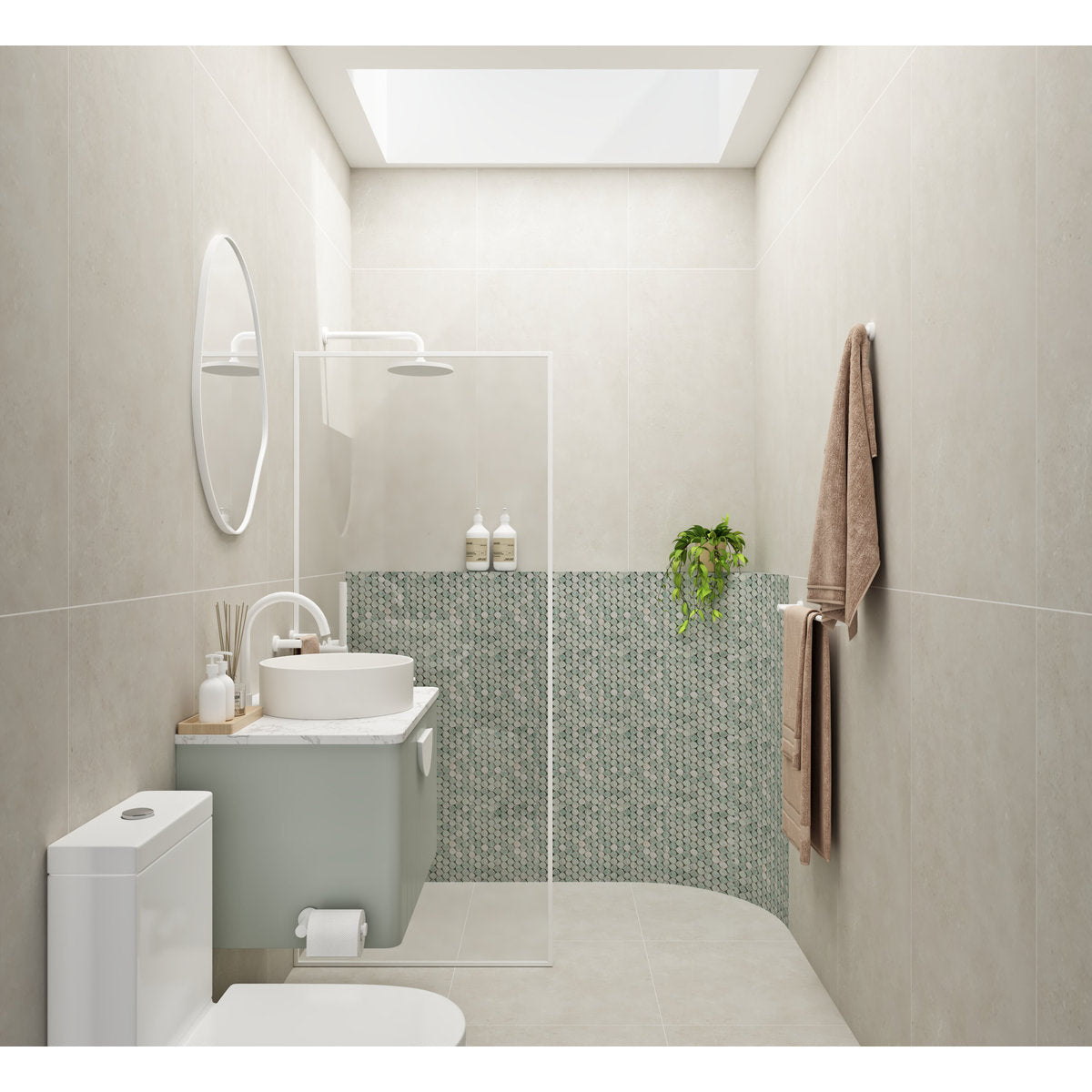 Mecca Toilet Roll Holder - Matte White